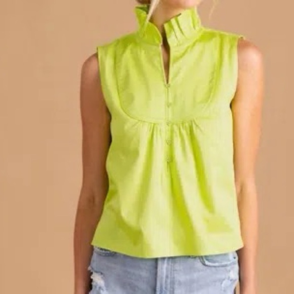 S’EDGE Heidi Tank Top Algae Green Small